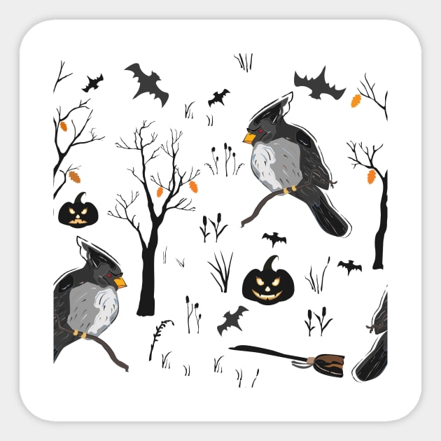 Halloween Sticker by KristinaStellar 